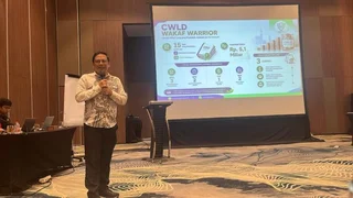 Wakaf Warrior Jadi Narasumber Bootcamp OJK, Bongkar Pengalaman Implementasi 15 Seri CWLD